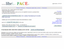 Tablet Screenshot of libriperlapace.it